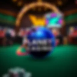 Visual representation of the Planet 7 Casino logo.