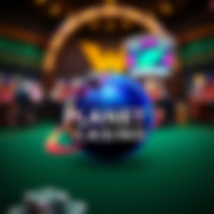 Planet 7 Casino Logo Visual representation of the Planet 7 Casino logo.