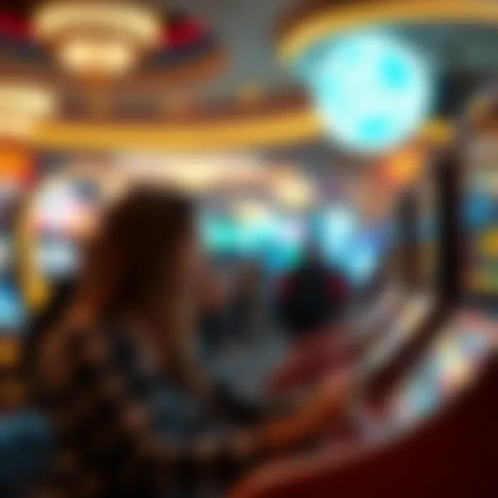 Engaging with Promotions in the Casino Atmosphere Casino gaming environment showcasing promotional engagement