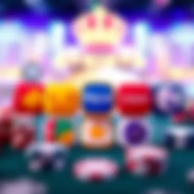 Icons representing various payment methods available at online casinos