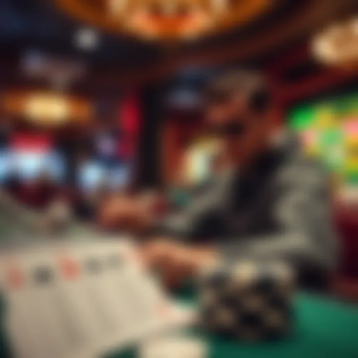 Responsible Gambling Awareness Visual Visual representation of responsible gambling practices and awareness