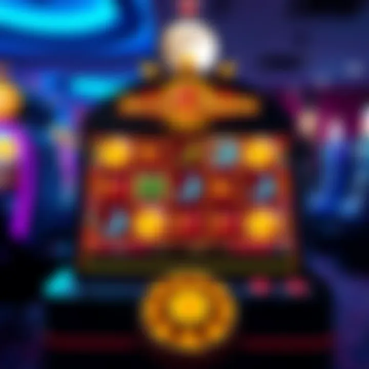 Gameplay Screen of Sun and Moon Slot Machine Gameplay screen of Sun and Moon slot machine