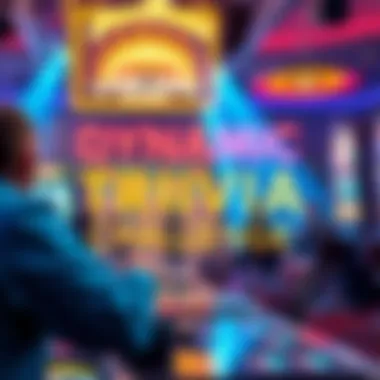 Dynamic Trivia Challenge Engaging trivia challenge with dynamic graphics