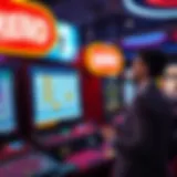 Interactive Keno game interface on a digital platform