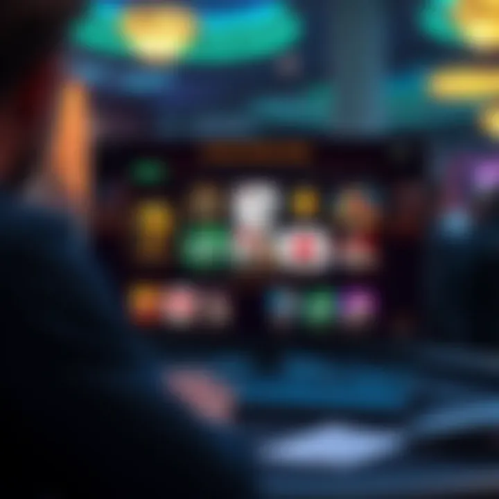 A secure online poker platform interface showcasing various game options