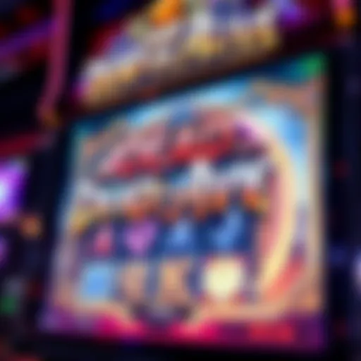 Detailed view of Dead or Alive slot game interface