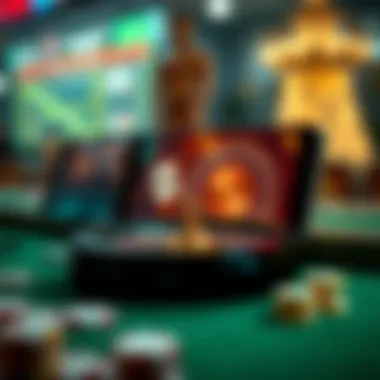 Infographic of Mobile Gambling Technology Evolution An infographic depicting the evolution of mobile gambling technology