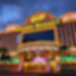 Golden Nugget Casino exterior showcasing its grandeur