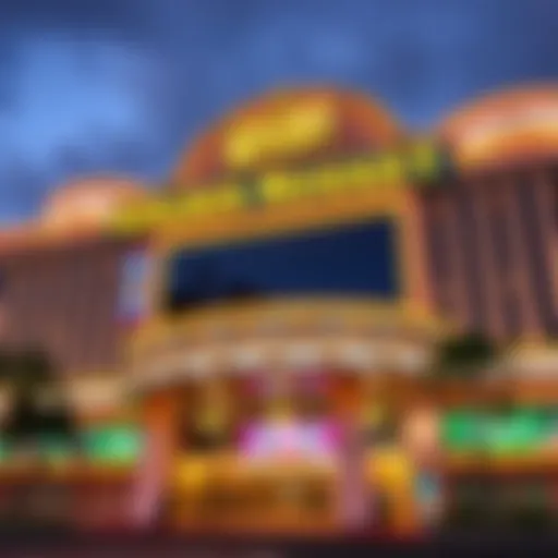 Golden Nugget Casino exterior showcasing its grandeur