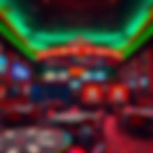 Vibrant Poker Venue in San Antonio Charming poker venue showcasing vibrant atmosphere