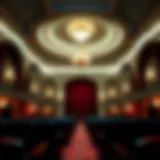 Elegant theater interior at Palazzo Las Vegas