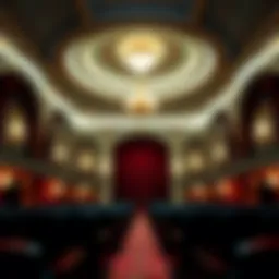 Elegant theater interior at Palazzo Las Vegas