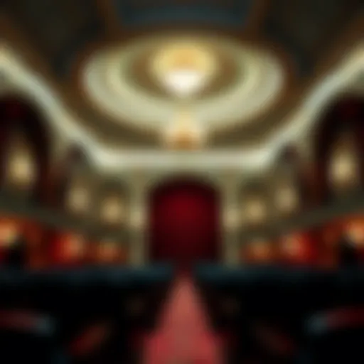 Elegant theater interior at Palazzo Las Vegas