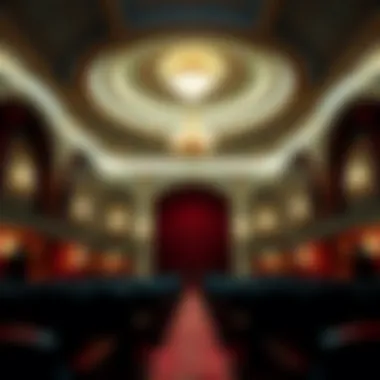 Inside the Opulent Theater Elegant theater interior at Palazzo Las Vegas