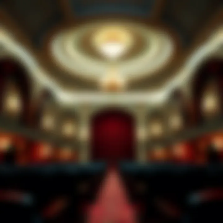 Inside the Opulent Theater Elegant theater interior at Palazzo Las Vegas