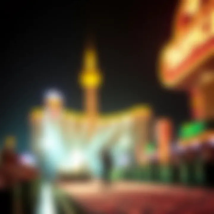 Exciting live entertainment performance at the Tropicana