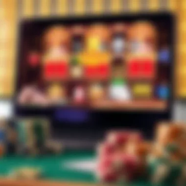 Diverse game selection at online casinos