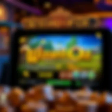 A captivating game interface showcasing gameplay features