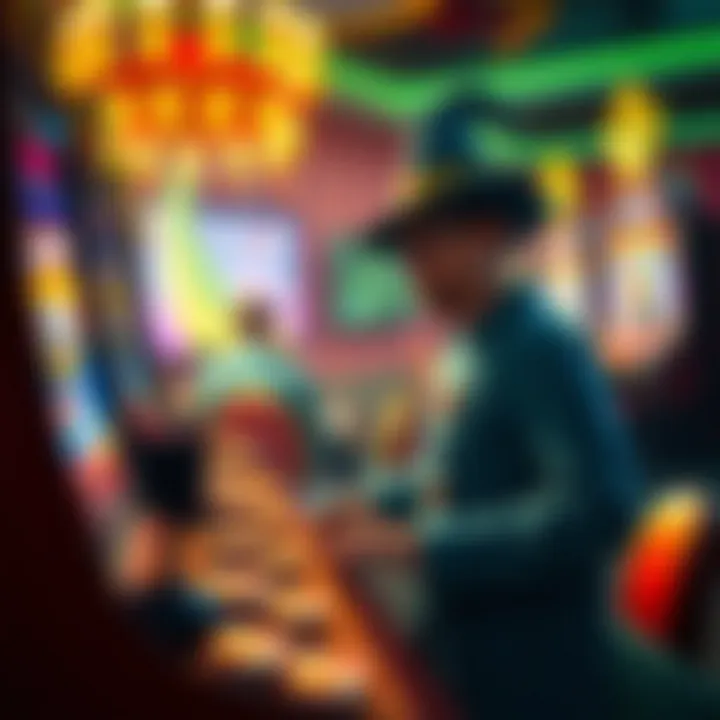 Responsible gaming practices illustrated with engaging graphics