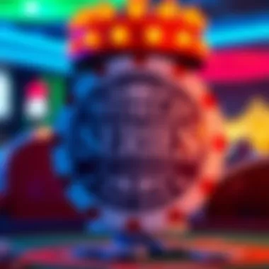 The iconic logo of the World Series of Poker