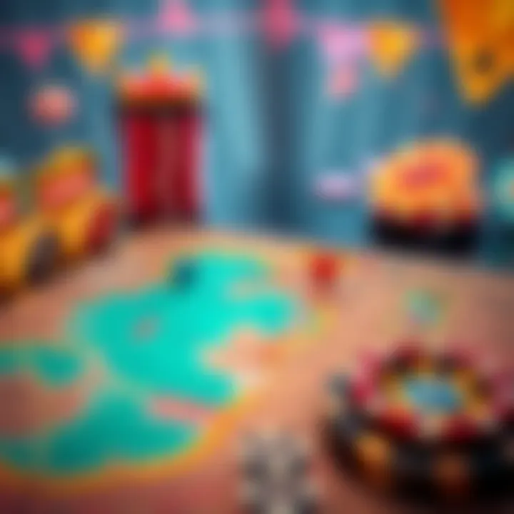 A map highlighting various casino locations