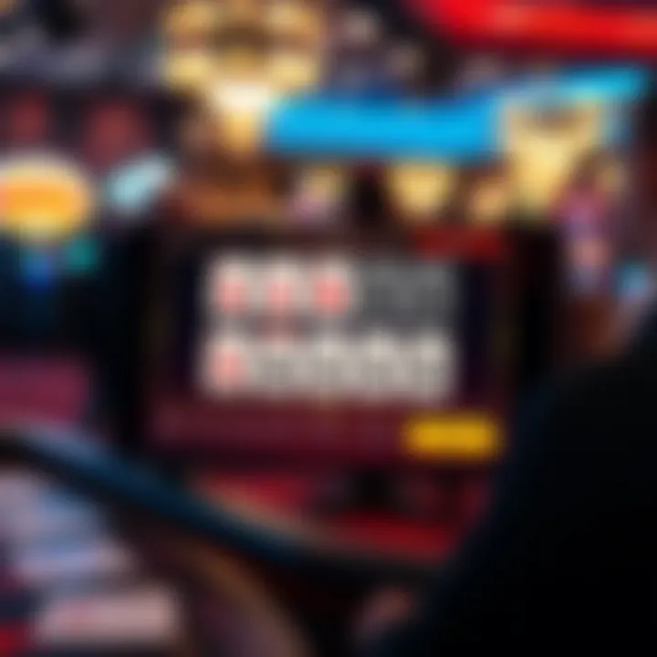 Exploring Digital Casinos A digital casino interface highlighting five card draw options