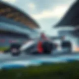 The Thrill of Formula One Racing Formula One car racing on track