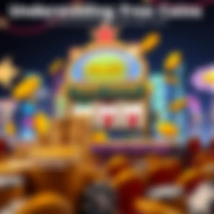 Detailed graphic explaining the concept of free coins in gaming