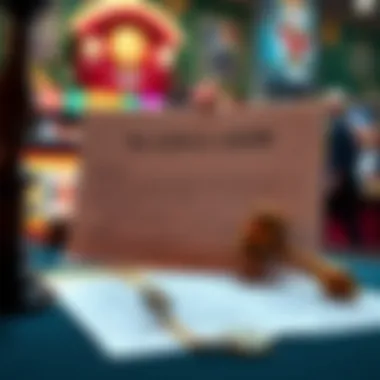 Navigating Legal Aspects of No Deposit Bonuses A legal document symbolizing terms and conditions of bonuses