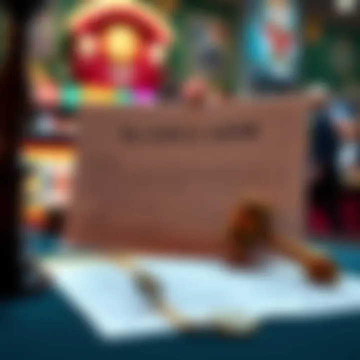 Navigating Legal Aspects of No Deposit Bonuses A legal document symbolizing terms and conditions of bonuses