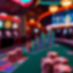 A visual representation of gambling trends over time