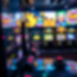 A vibrant online gaming interface showcasing various free games at Golden City Casino.