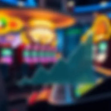 The Rise of Free Gaming in the Gambling Sector A graph illustrating the growth of free gaming within the gambling industry.