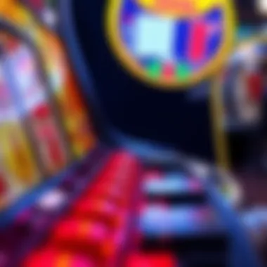 Understanding Slot Machine Mechanics A detailed view of a slot machine game, highlighting the mechanics and features.