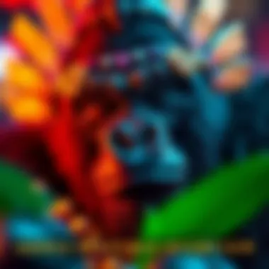 Bonus Features Overview A close-up view of the special bonuses and features available in the Gorilla Chief slot game.