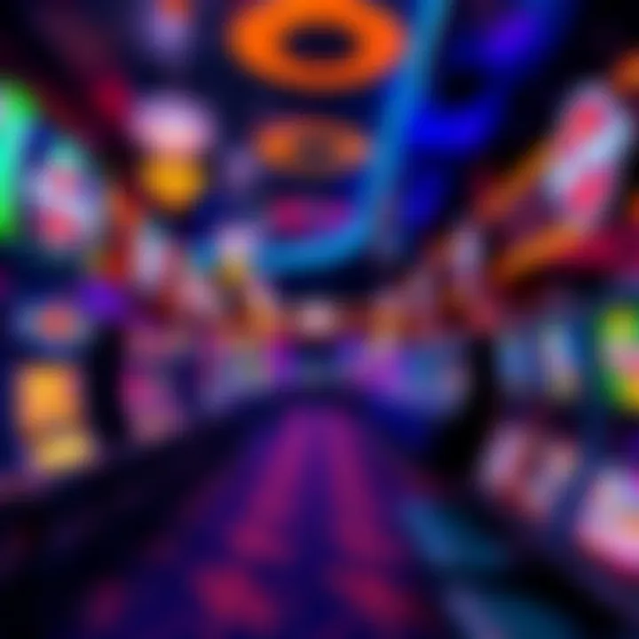 Exciting Gaming Options at Hard Rock Casino Interior gaming area with vibrant atmosphere