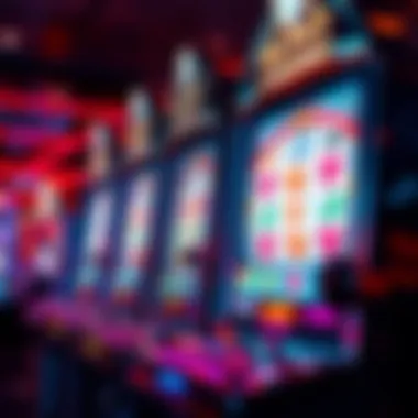 High limit slot machine with jackpot display