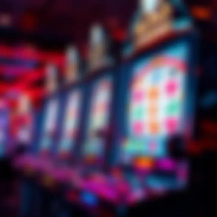 High limit slot machine with jackpot display