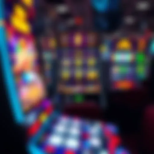 Exciting Design of High Voltage Slots Dynamic high voltage slot machine interface showcasing vibrant graphics