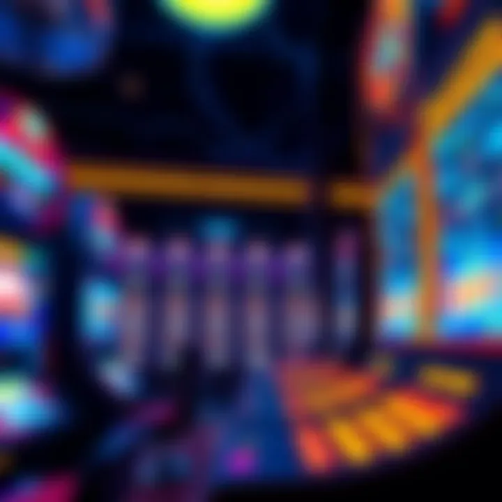 The Future of High Voltage Slots in Online Gaming A futuristic online gaming interface featuring high voltage slots