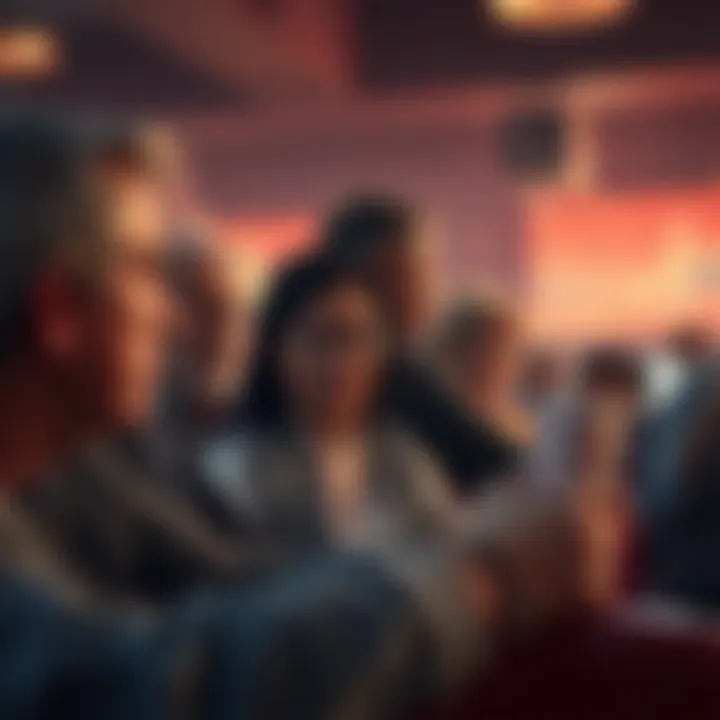 Illustration of support and community for recovery