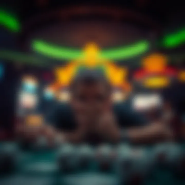 Conceptual representation of compulsive gambling behavior