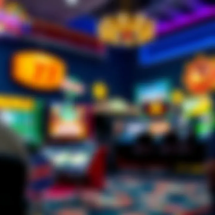 A vibrant graphic showcasing the diverse games available at Huuuget Casino 777.