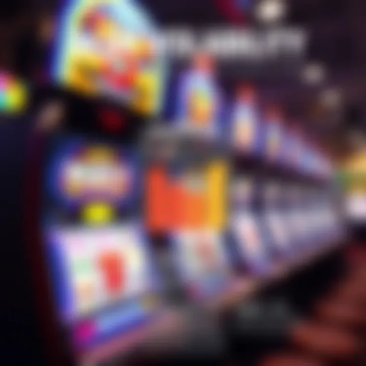 Infographic explaining volatility in slot machines