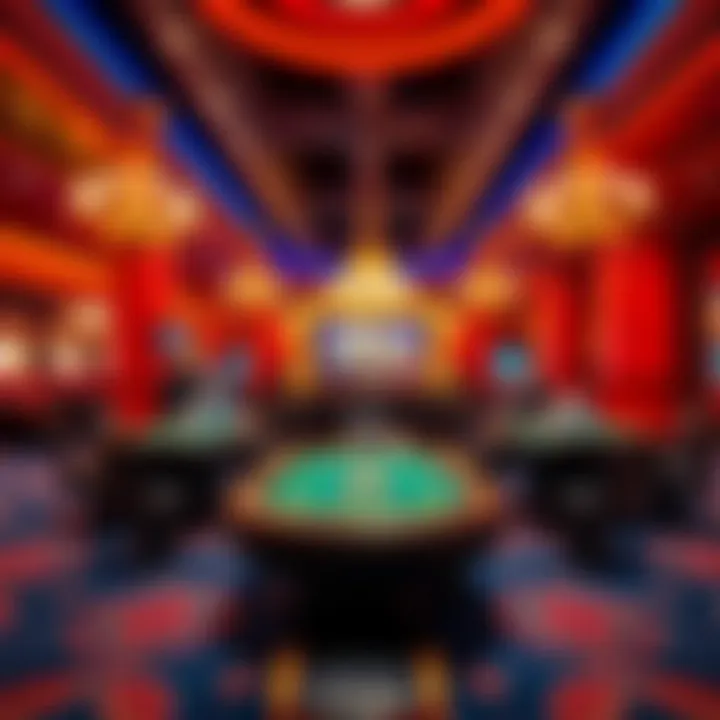 Exciting casino night setup