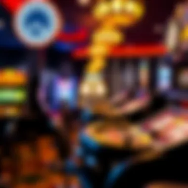 Variety of casino games available