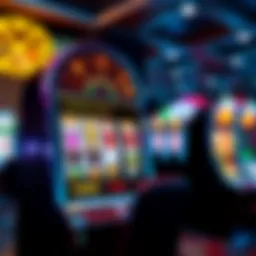 Digital casino slot machine with free coins