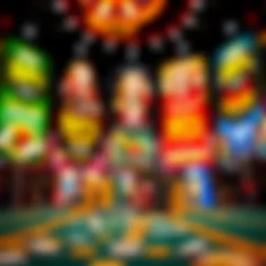 Vibrant promotional banners highlighting exclusive offers