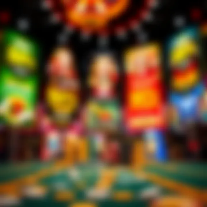 Vibrant promotional banners highlighting exclusive offers