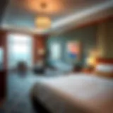 Luxurious guest room at Kewadin Casino St. Ignace Hotel